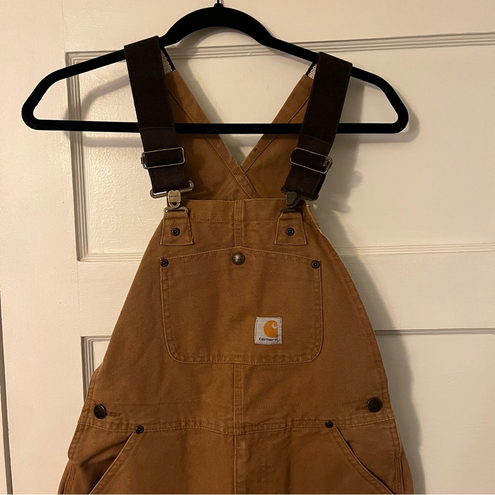 Carhartt utility Brown Overalls